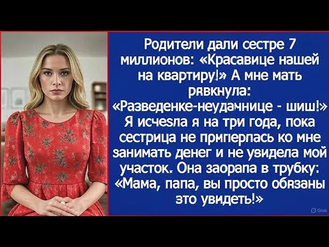 Видео: “Семья обманула меня с квартирой… но вернулась, когда я поднялась”