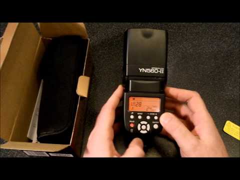 Видео: Вспышка Yongnuo YN-560 II