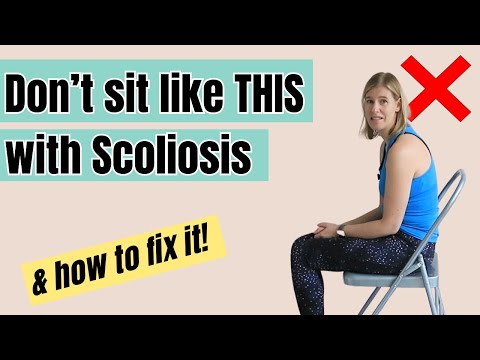 Видео: Худшие ошибки сидения при сколиозе (и что делать вместо этого!)