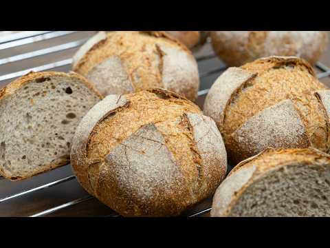 Видео: Перестаньте покупать хлеб! Ржаной хлеб невкусный? Потому что вы не пробовали этот метод!