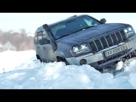 Видео: Сели все. Mercedes G-Class vs Jeep Grand Cherokee 5.7i HEMI vs Нива. Off-Road
