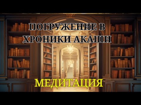 Видео: МЕДИТАЦИЯ ПОГРУЖЕНИE В ХРОНИКИ АКАШИ #хроникиакаши #юлиябударева #эзотерика #akashachronik #эзотерик