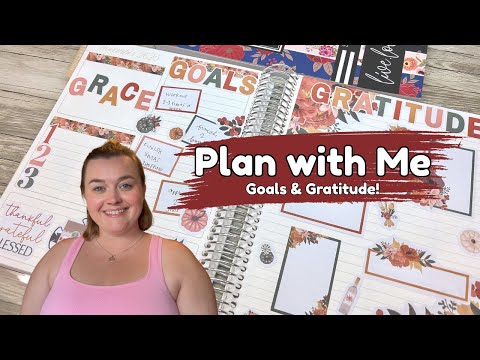 Видео: Планируйте вместе со мной // Эрин Кондрен LifePlanner // Цели на ноябрь