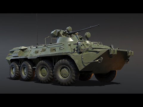 Видео: [ПОЛИГОН] БТР-80(А) в #warthunder (АРКАДА) #2