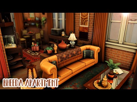 Видео: Квартира Бхида 🐘🧡...(Sims 4 Скоростное строительство)