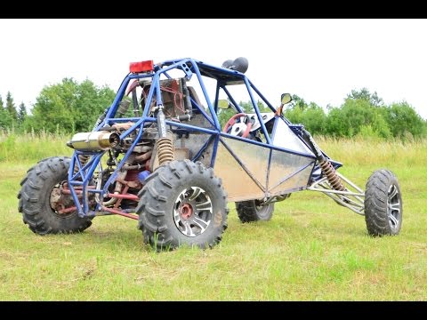 Видео: Самодельная багги из ваз. Барракуда. Отличные покатушки.