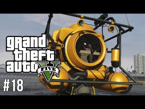 Видео: ОТКРАДНАХМЕ ПОДВОДНИЦА - GTA V #18