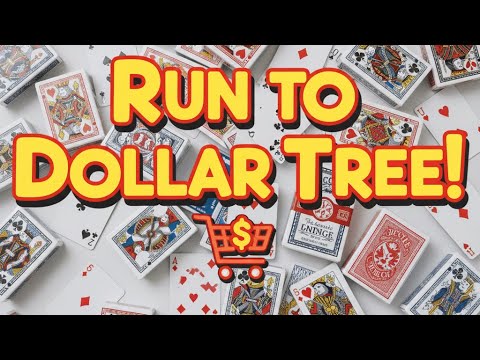 Видео: **СОВЕРШЕННО НОВЫЕ** колоды карт Dollar Tree! Бегите к Dollar Tree! 🏃‍♂️
