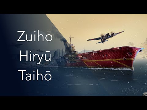 Видео: 📺 Обзорный взлёт - Zuiho, Hiryu, Taiho!