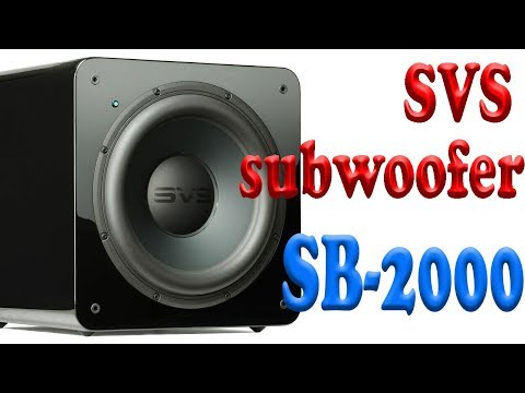 Видео: SVS SB-2000 сабвуфер. Конструкция и особенности