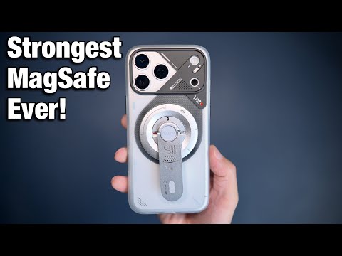 Видео: Чехол Aulumu для iPhone 17 Pro Max и подставка 5-в-1