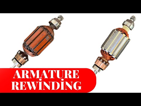 Видео: Как сделать обмотку якоря из 12 ломтиков? Как намотать якорь из 12 ломтиков?