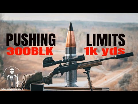 Видео: 300blk на 1000 ярдов | Ruger American Ranch | Phantom Defense Specter +P