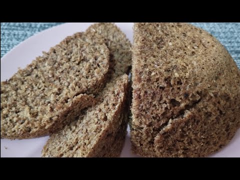 Видео: 🍞хлеб в микроволновке для диабетиков/пп хлеб / без муки
