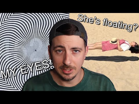 Видео: Смотрю на оптические иллюзии, пока не сойду с ума