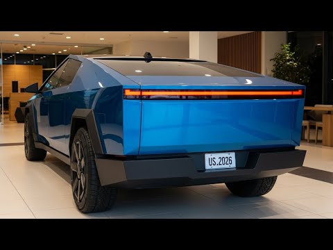 Видео: Tesla Cybertruck 2026  цена, характеристики, дизайн и запуск