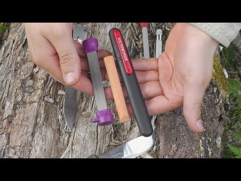 Видео: Точилки карманные для правки ножей в полевых условиях