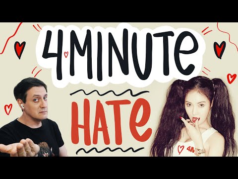 Видео: Честная реакция на 4Minute — Hate