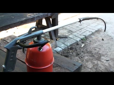 Видео: Мовильный пистолет из пистолета для мастики.