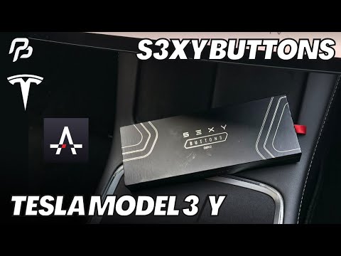 Видео: Улучшенные кнопки и пульт управления S3XY | Самостоятельная установка на Tesla Model 3/Y 2021+ **...