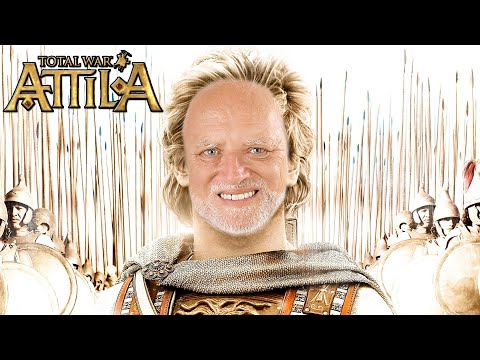 Видео: Attila  Total War. Вестготы косплеят Александра Македонского.