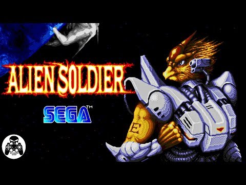 Видео: Alien Soldier SEGA/Genesis walkthrough/прохождение [60fps]