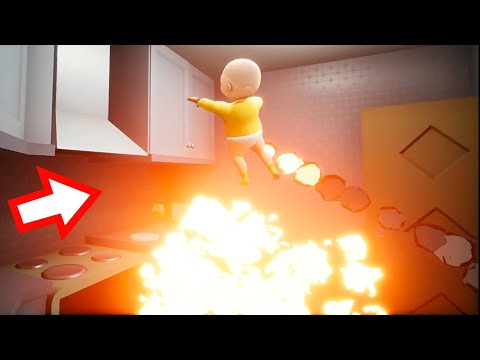 Видео: ЛЫСЫЙ БАХКАЕТ НА КУХНЕ ?! ИГРА The Baby In Yellow