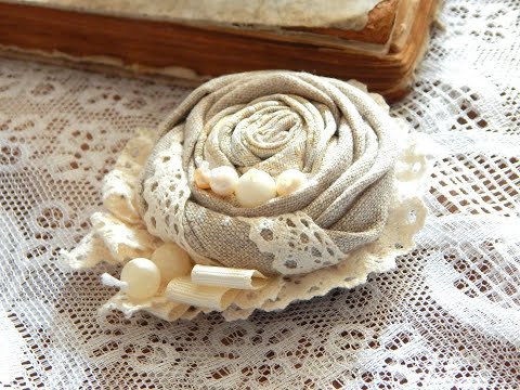 Видео: Брошь в стиле бохо