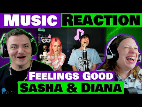 Видео: Майкл Бубле FEELING GOOD в исполнении Саши и Дианы Live REACTION