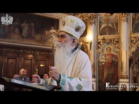 Видео: Епископ бачки др Иринеј, Беседа на празник свете Педесетнице, 4. јун 2023.