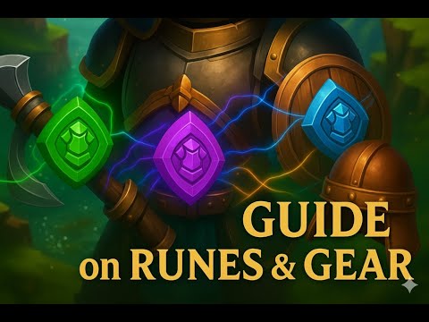 Видео: Fate War ГАЙД про РУНЫ и СНАРЯЖЕНИЕ  / GUIDE on RUNES & GEAR