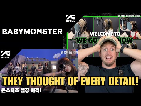 Видео: Реакция на съёмки клипа BABYMONSTER «WE GO UP» и студийную запись BTS! БЕЗУМИЕ!!