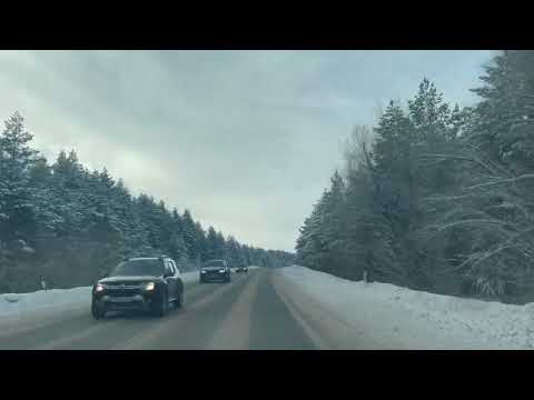 Видео: Красота Башкортостана, зимняя дорога 05.01.23г.