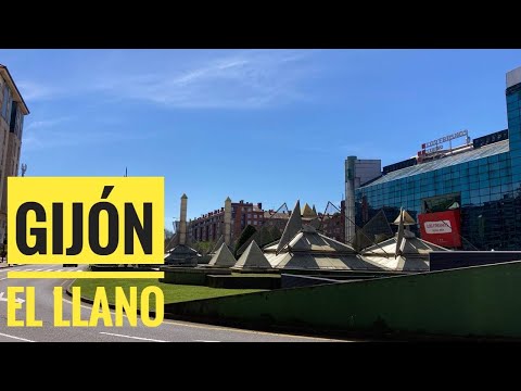 Видео: # 454 Районы Хихона. El Llano. Gijon. Север Испании. Астуриас. Обзор Районов. Астурия. Хихон