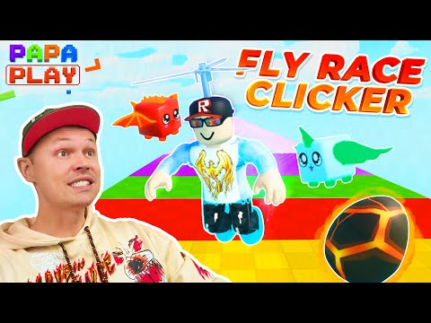 Видео: Кликай и ЛЕТИИИ!!! Fly Race Clicker