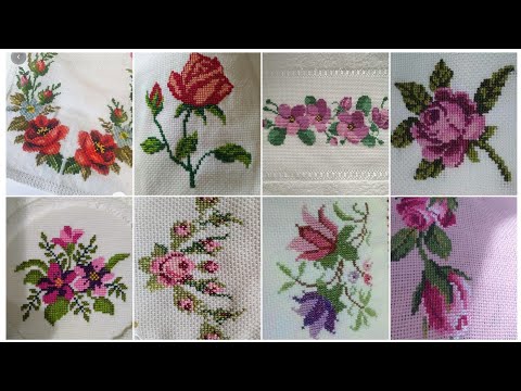 Видео: Очень красивые и потрясающие идеи схем для вышивки крестом