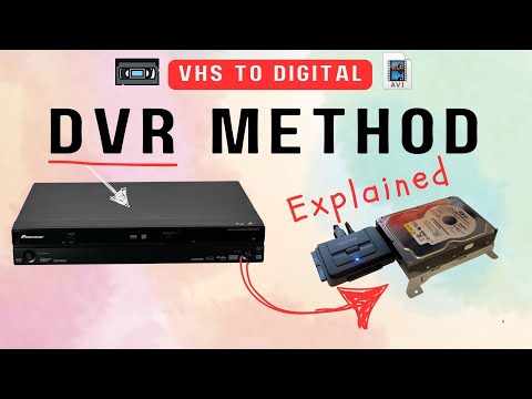 Видео: Оцифровка VHS в DVR с наивысшим битрейтом: секретный метод