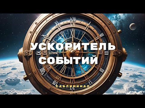 Видео: САБЛИМИНАЛ УСКОРИТЕЛЬ. БЫСТРЕЕ ПОЛУЧИ ЧТО ЖЕЛАЕШЬ!