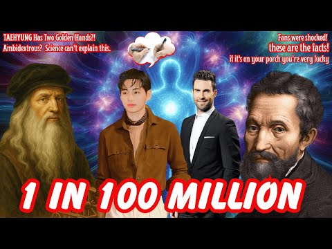 Видео: Всего 1% в мире, и Тэхён — один из них! АРМИ должны знать!
