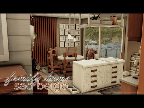 Видео: Идеальный семейный дом 👪| Симс 4: Строительство | Family Home | The Sims 4: Speed Build