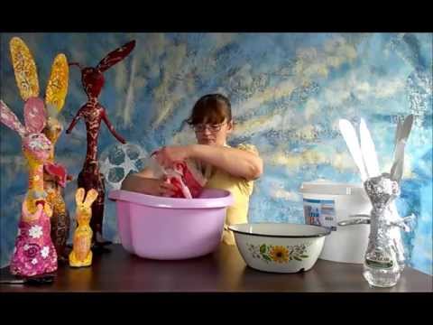 Видео: уроки папье-маше Татьяны Молодой - урок №2