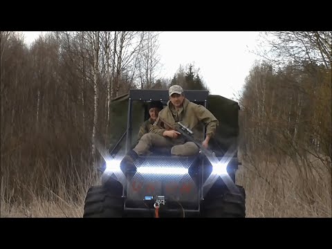 Видео: Вездеход Каракат Болотоход Юкон // Эту машину хрен засадишь!! This car will go everywhere