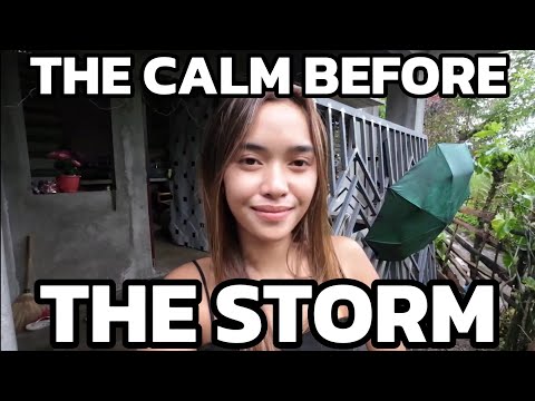 Видео: Тайфун приближается