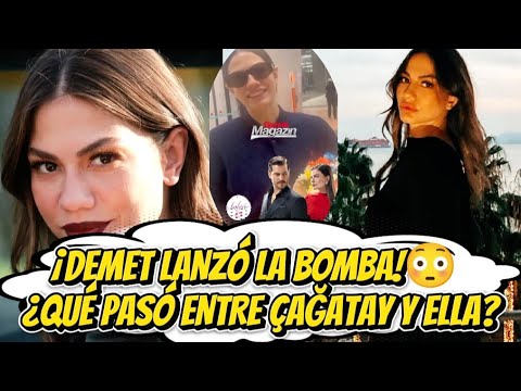 Видео: Демет Оздемир раскрыла правду! Что произошло между ней и Чагатаем Улусоем в Каннах ?