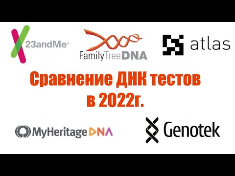 Видео: Сравнение ДНК тестов в 2022