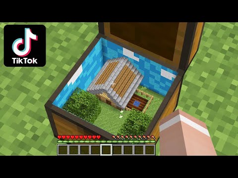 Видео: Я проверил 5 ПОТРЯСНЫХ лайфхаков из Тик Тока в Майнкрафте !