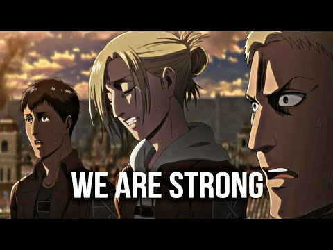 Видео: Райнер, Бертольд и Энни - воины | Атака титанов | Attack on titan
