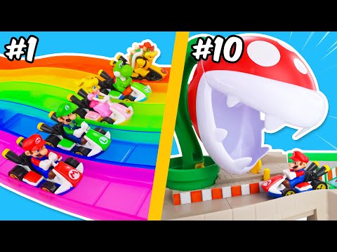 Видео: Треки Hot Wheels Mario Kart