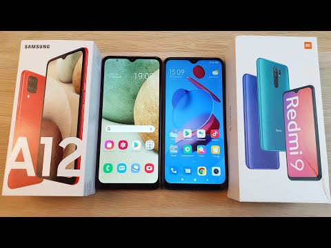 Видео: SAMSUNG GALAXY A12 VS XIAOMI REDMI 9 - ВЫБИРАЕМ ЛУЧШИЙ ТЕЛЕФОН ЗА 12000 РУБЛЕЙ!