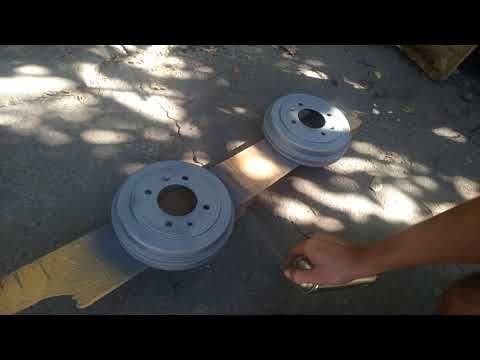 Видео: Замена задних тормозных колодок хендай матрикс. Всосстановление барабанов!!!